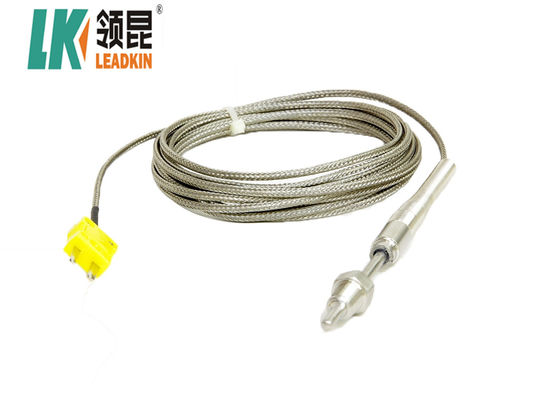 EGT Thermocouple Auto Cable Wire Tipe K 1/8&quot; Sensor Suhu Gas NPT 310s